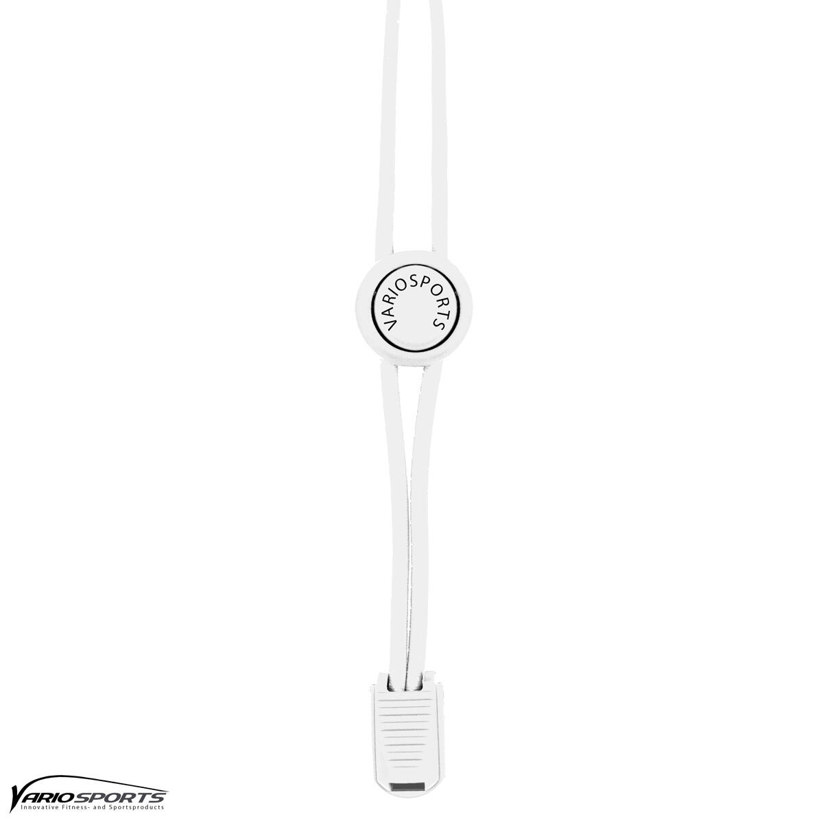 Variosports Shoelaces-Schnürsenkel-3er Pack-white 3/5