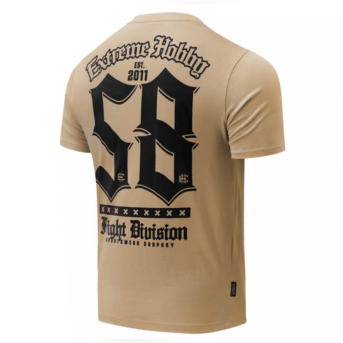 T-shirt in cotone da uomo EXTREME HOBBY 58 DIVISION 2/6
