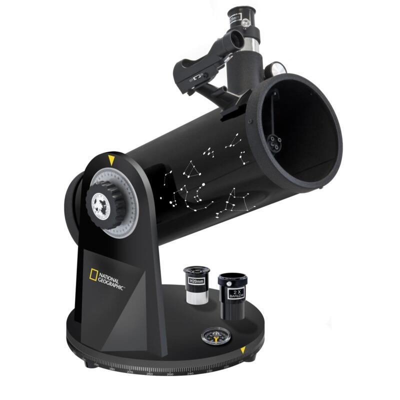 Telescopio compatto 114/500 National Geographic facile da usare