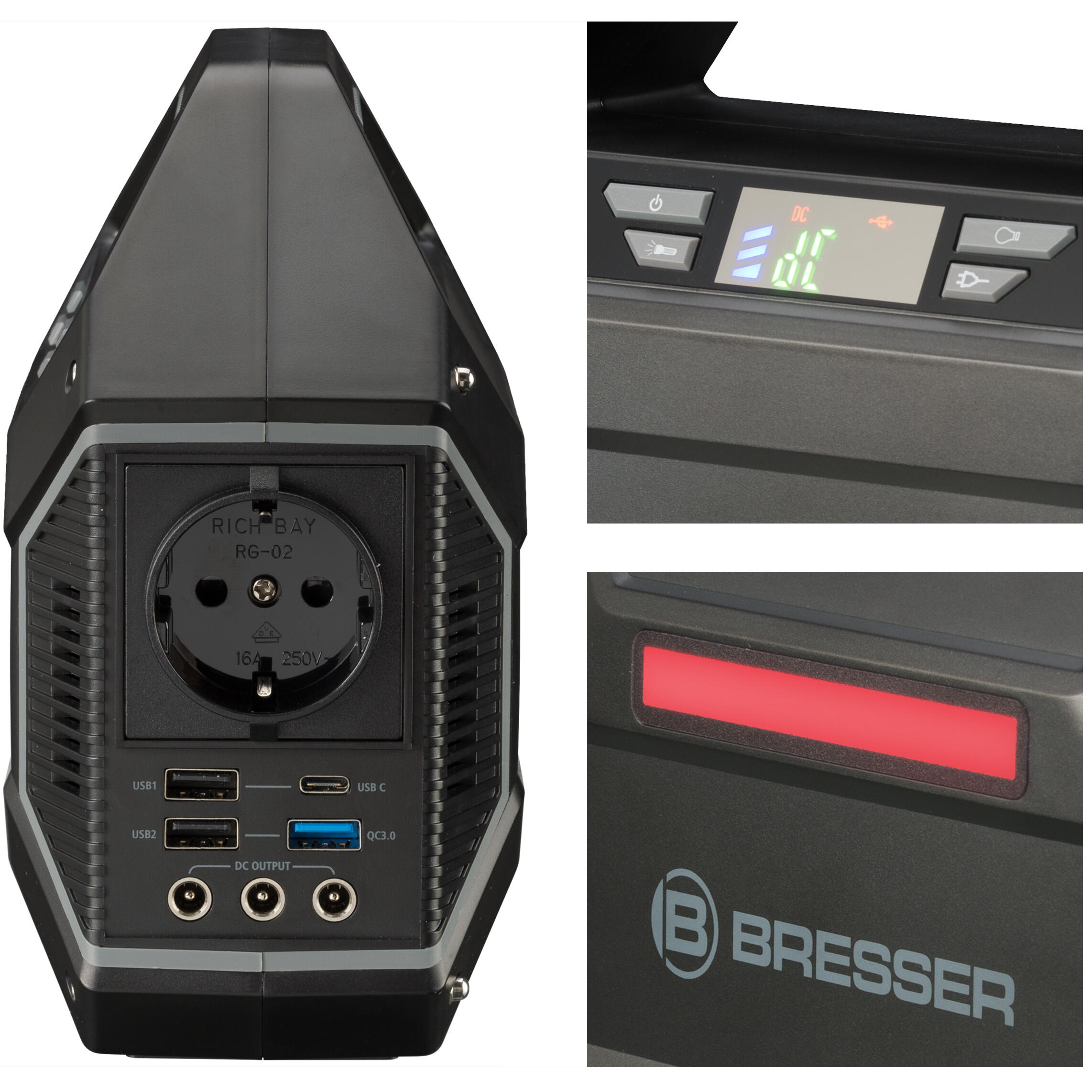 Batterie Portable POWERBANK 155 W -Puissante et légère,Camping,Voyage,Astronomie 6/7
