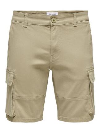 Cam Stage Cargo Short Heren Short Chinchilla