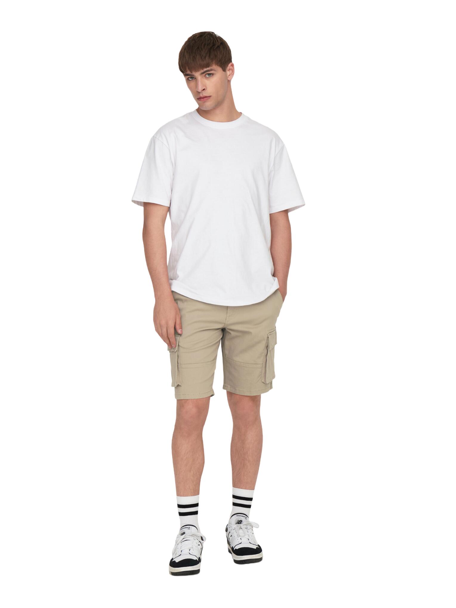 Bermudas y pantalones cortos para Hombre Only&sons  Beige 3/7