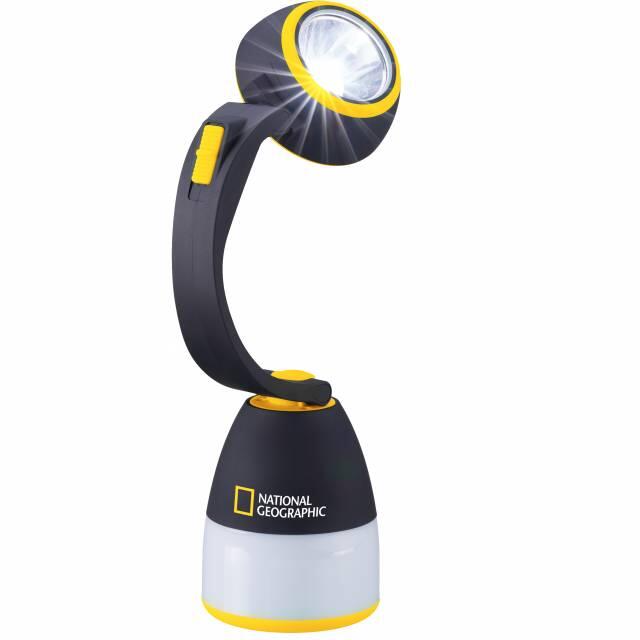 Lámpara Outdoor 3en1 NATIONAL GEOGRAPHIC - Farol, Linterna, Lámpara de Mesa