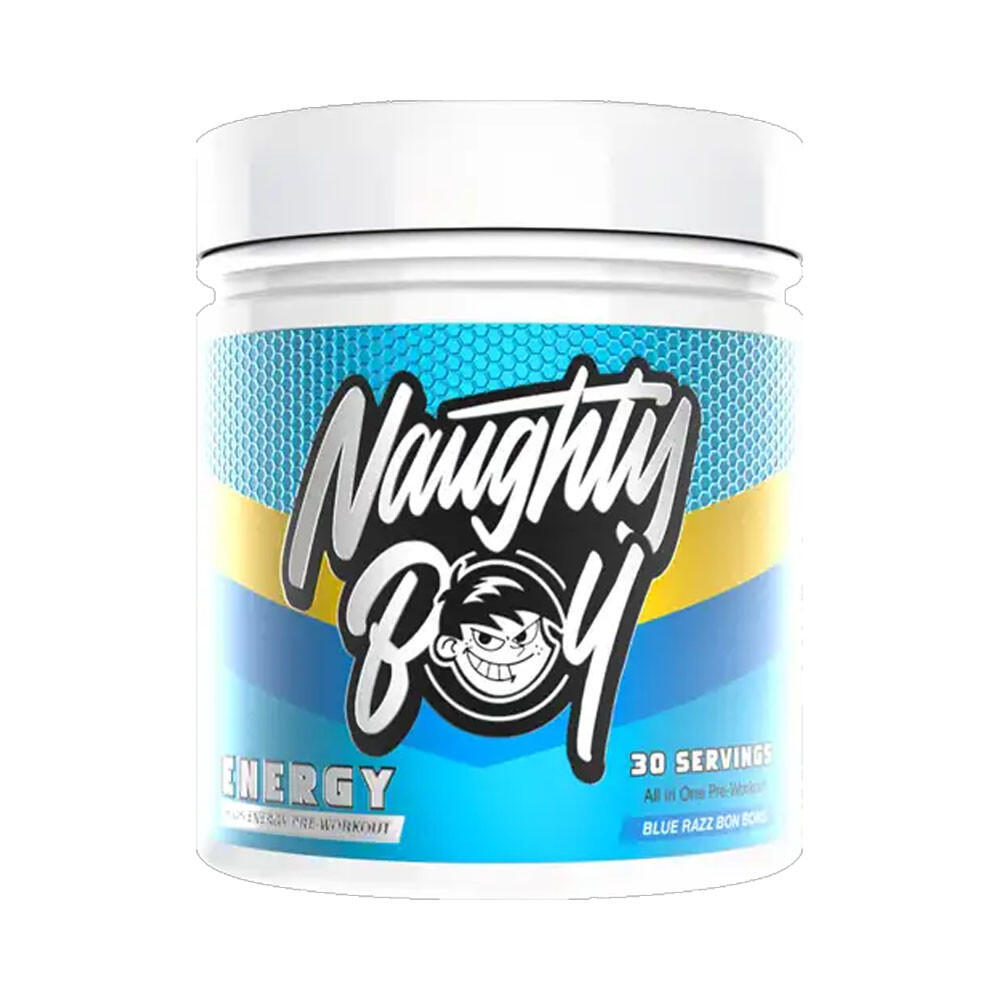 NAUGHTY BOY Pre-workout - Naughty Boy Pre-workout Energie (390g) - Blue Razz Bon Bons