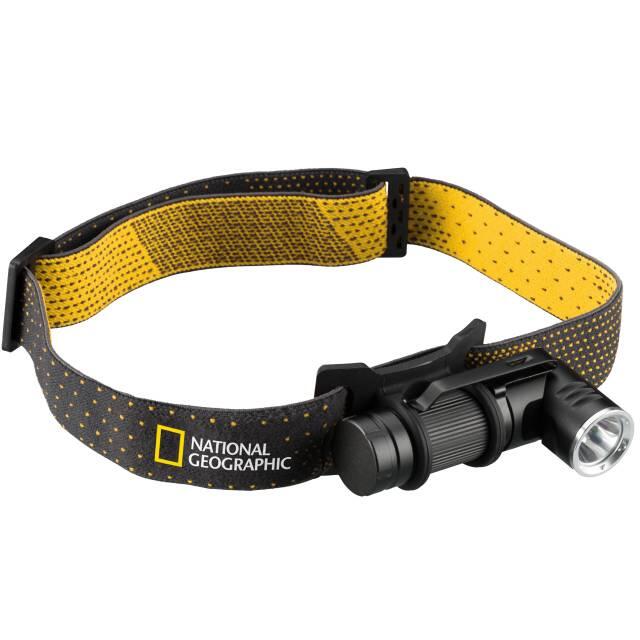 Lanterna LED com faixa de cabeça 450 lm NATIONAL GEOGRAPHIC ILUMINOS