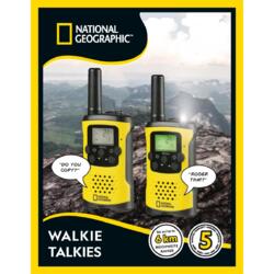 Walkie-talkies con largo alcance de hasta 6 km y función manos libres  NATIONAL GEOGRAPHIC