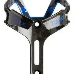 Tacx Ciro carbon bottle cage — black/blue, 29 g.