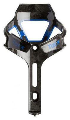 Tacx ciro bottle cage black blue shiny
