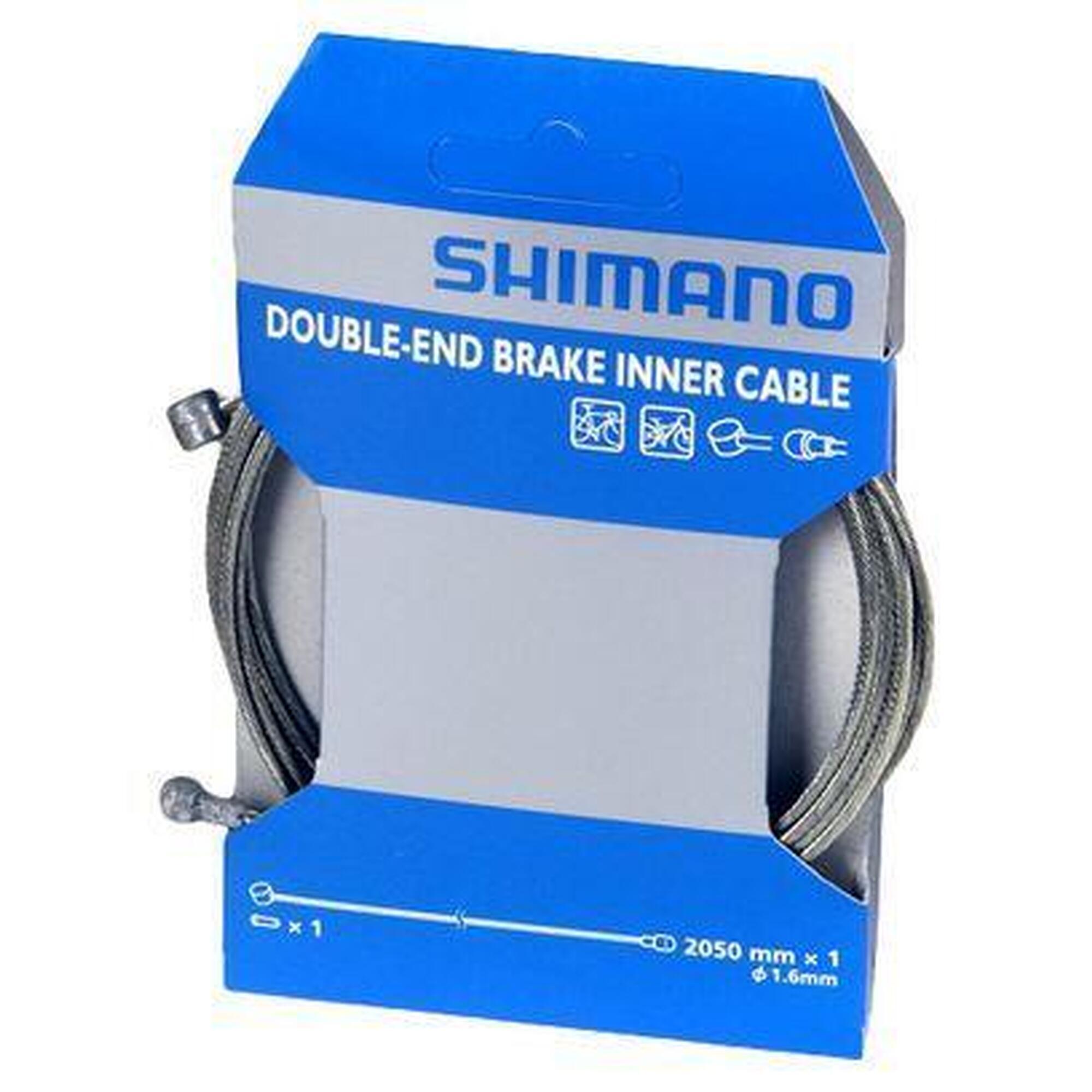 Stalowa linka hamulca do rowerów szosowych i górskich Shimano (x10)