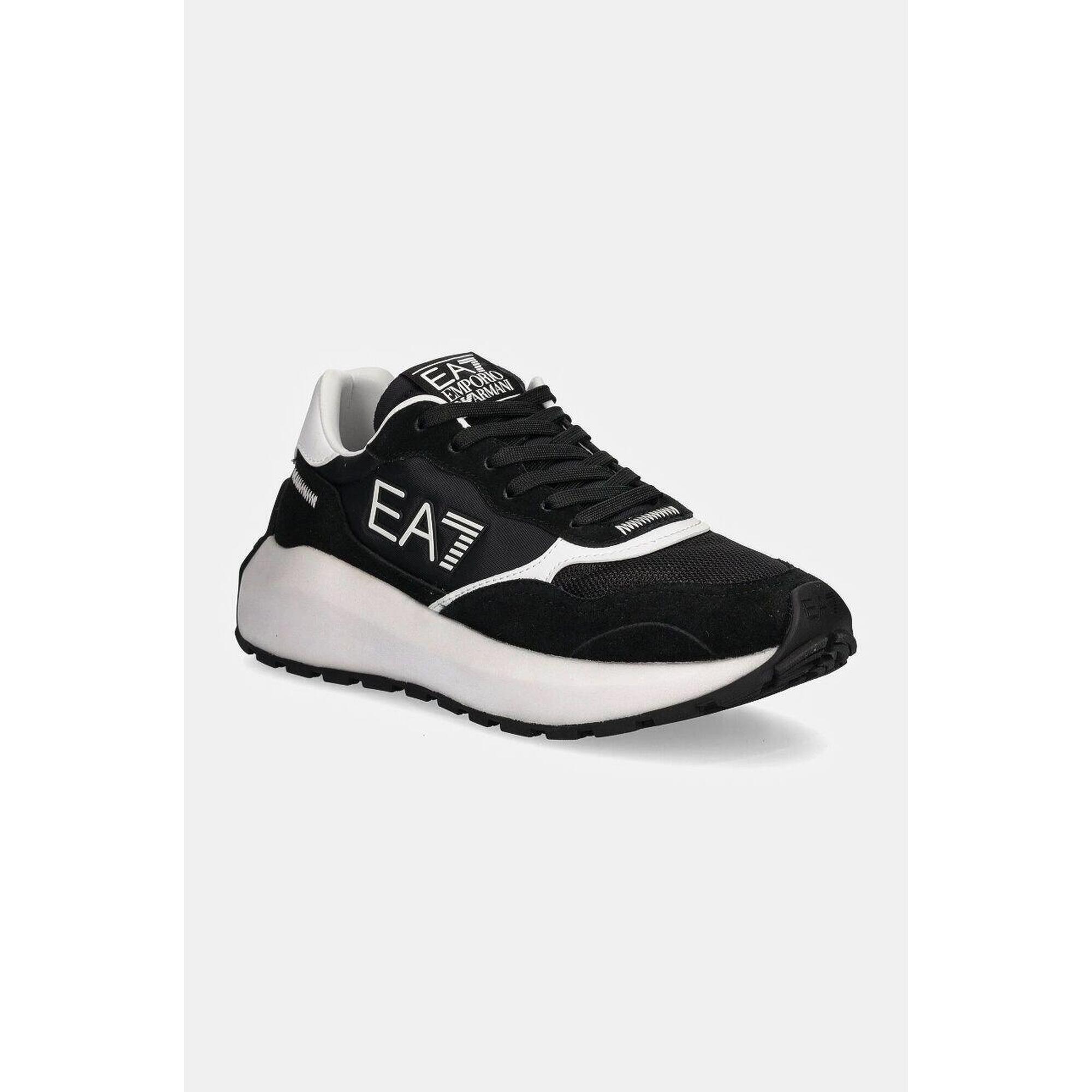Ea7 - Basket Ea7 Emporio Armani Sneaker - Baskets - Blanc|noir - 39 1/3 - Decathlon