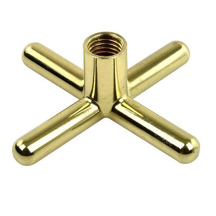 Croix en laiton pour pont de queue de billard John West