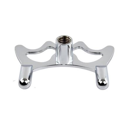 Appui de queue de billard John West chrome plat