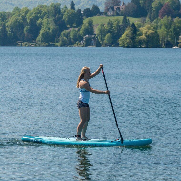 Set Kayak SUP Aqua Marina Breeze 9'10 Blue - SUP Gonfiabile 7/7
