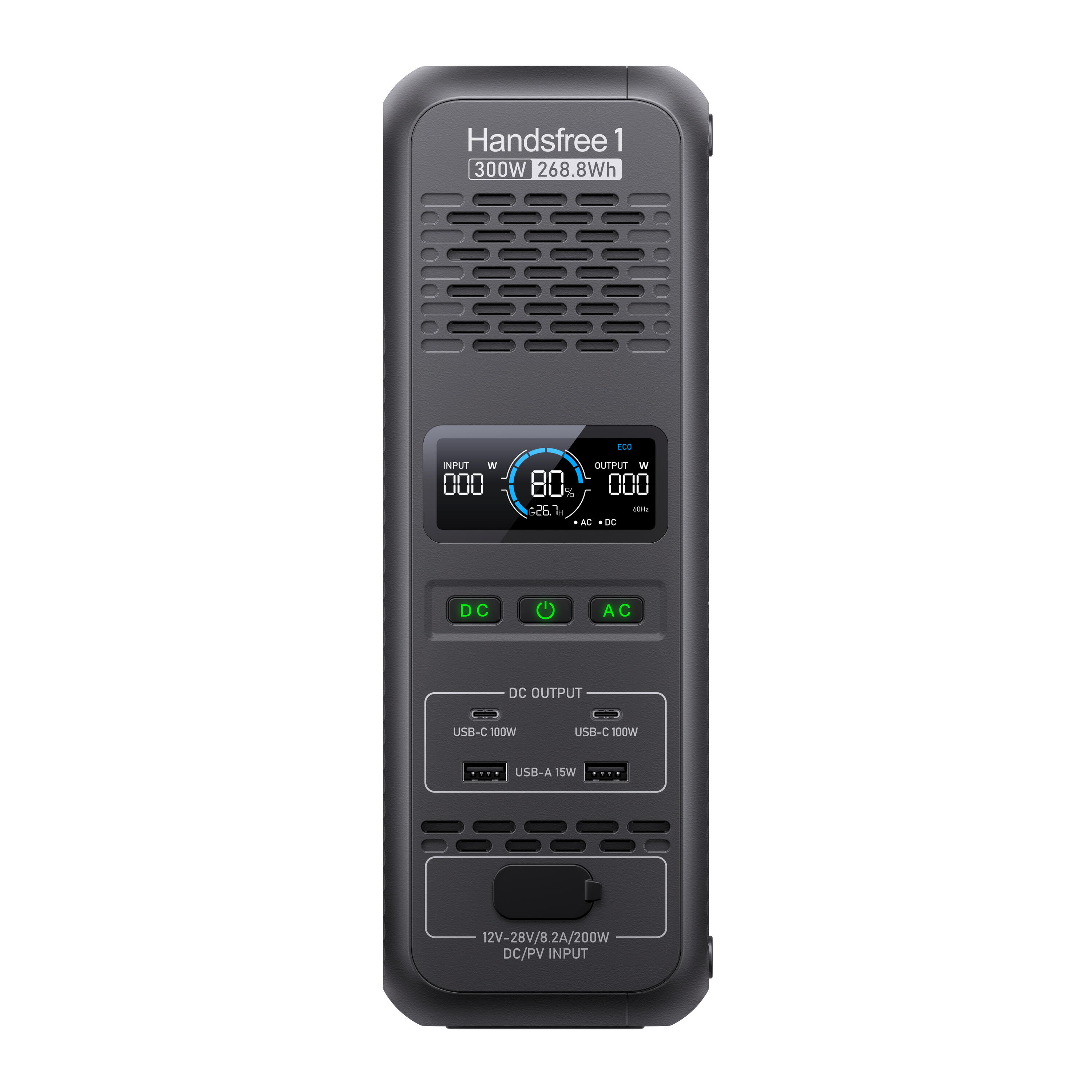 BLUETTI Handsfree 1, 300W draagbaar energiestation + rugzak 5/8