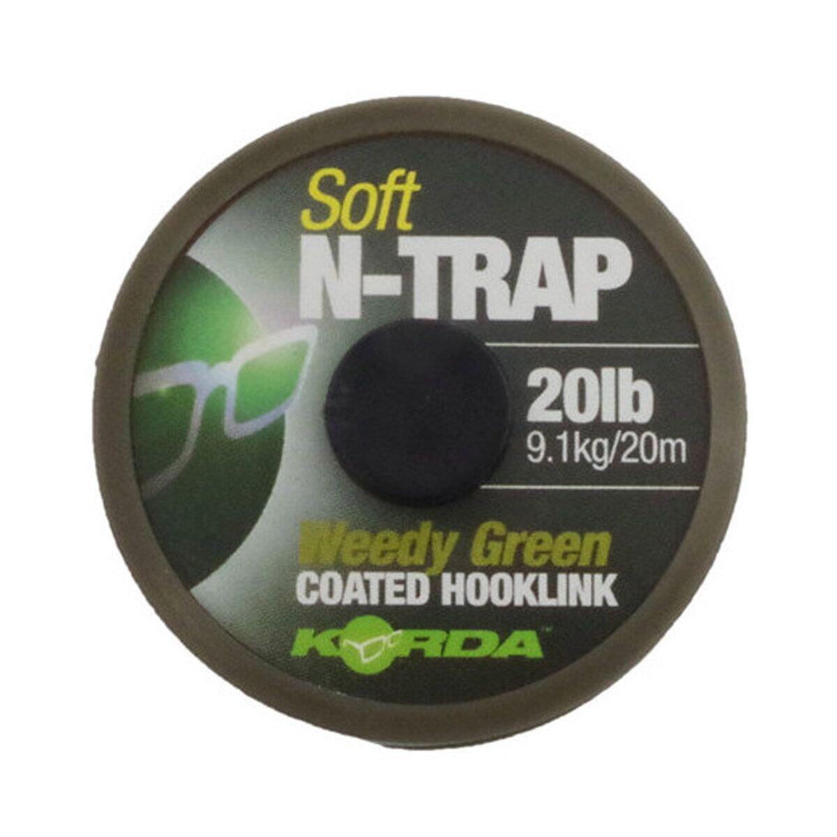 Korda N-TRAP Soft Green 20m 20 lb 4/4