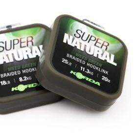 Korda Super Natural - Weedy Green 20m 18 lb - Korda Klein Materiaal 3/4