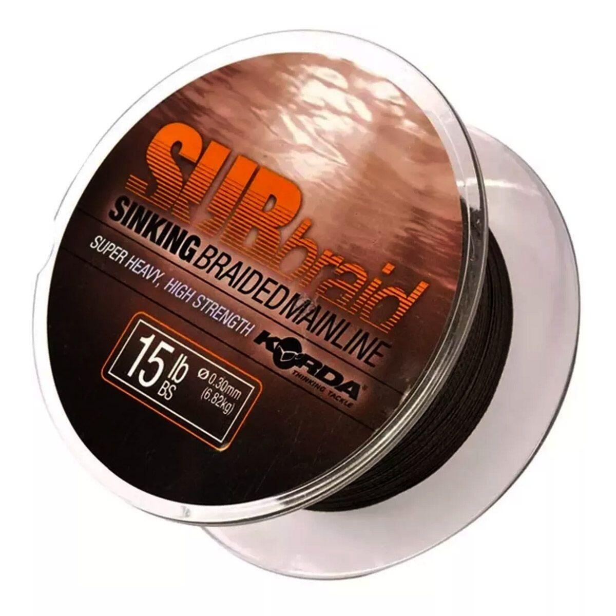 Korda Sub Braid 1200M 20lb - 9,09Kg 0,35mm 4/4