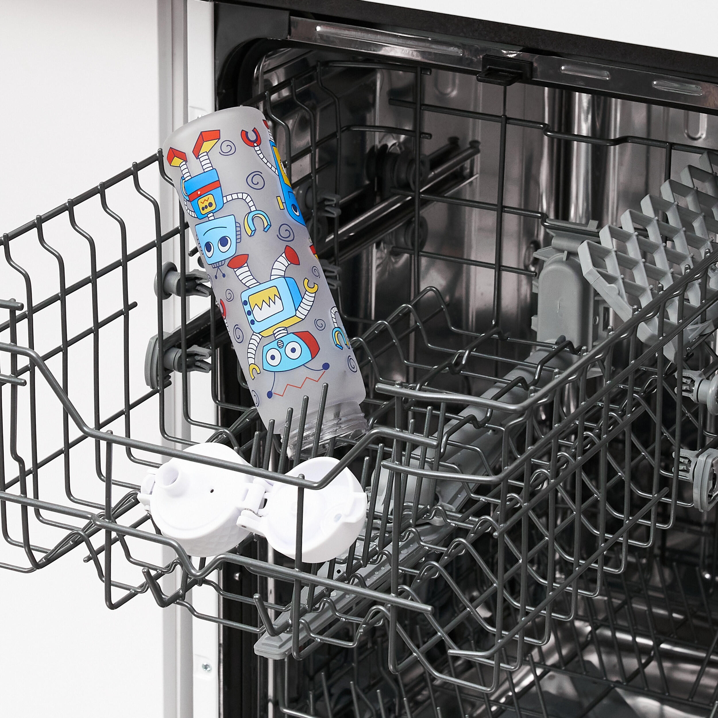 Bidon na wodę ION8 500ml z atestem PZH – szczelny, lekki, bez BPA 7/8