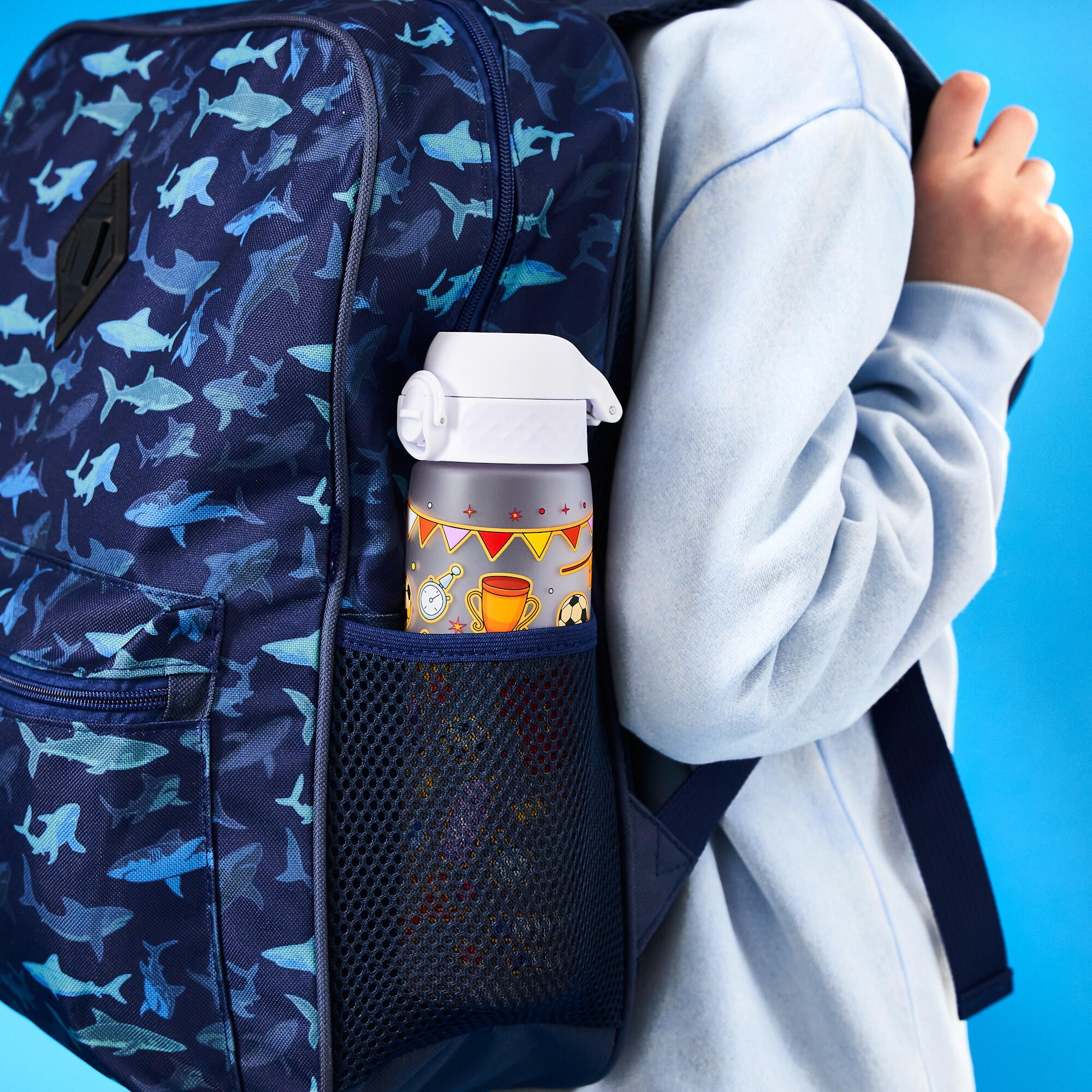 Bidon na wodę ION8 500ml z atestem PZH – szczelny, lekki, bez BPA 5/8