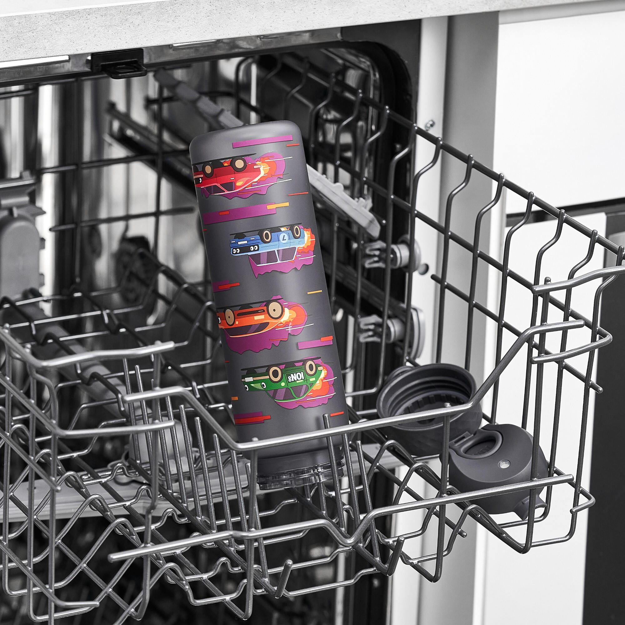 Bidon na wodę ION8 500ml z atestem PZH – szczelny, lekki, bez BPA 6/8