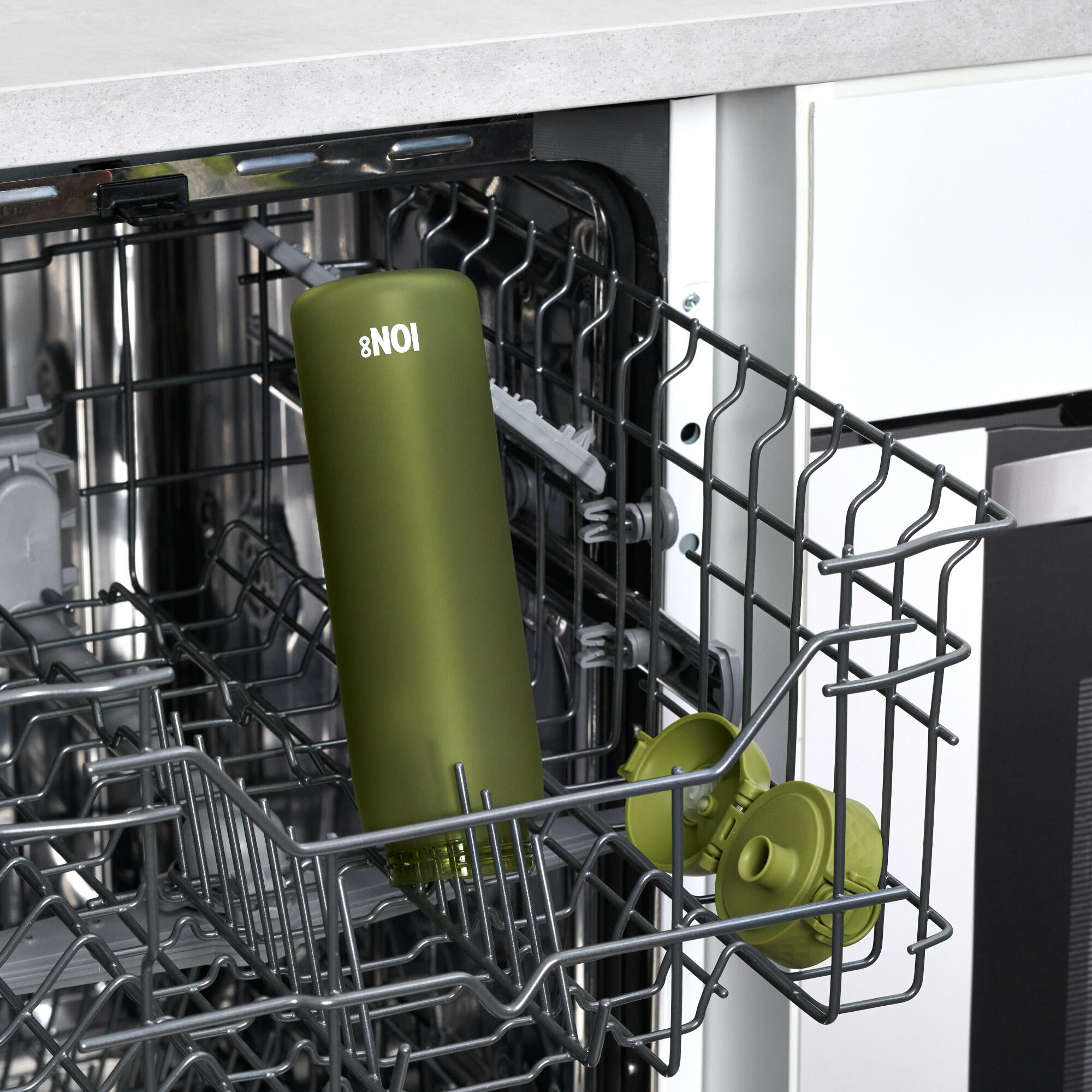 Bidon na wodę ION8 500ml z atestem PZH – szczelny, lekki, bez BPA 6/8