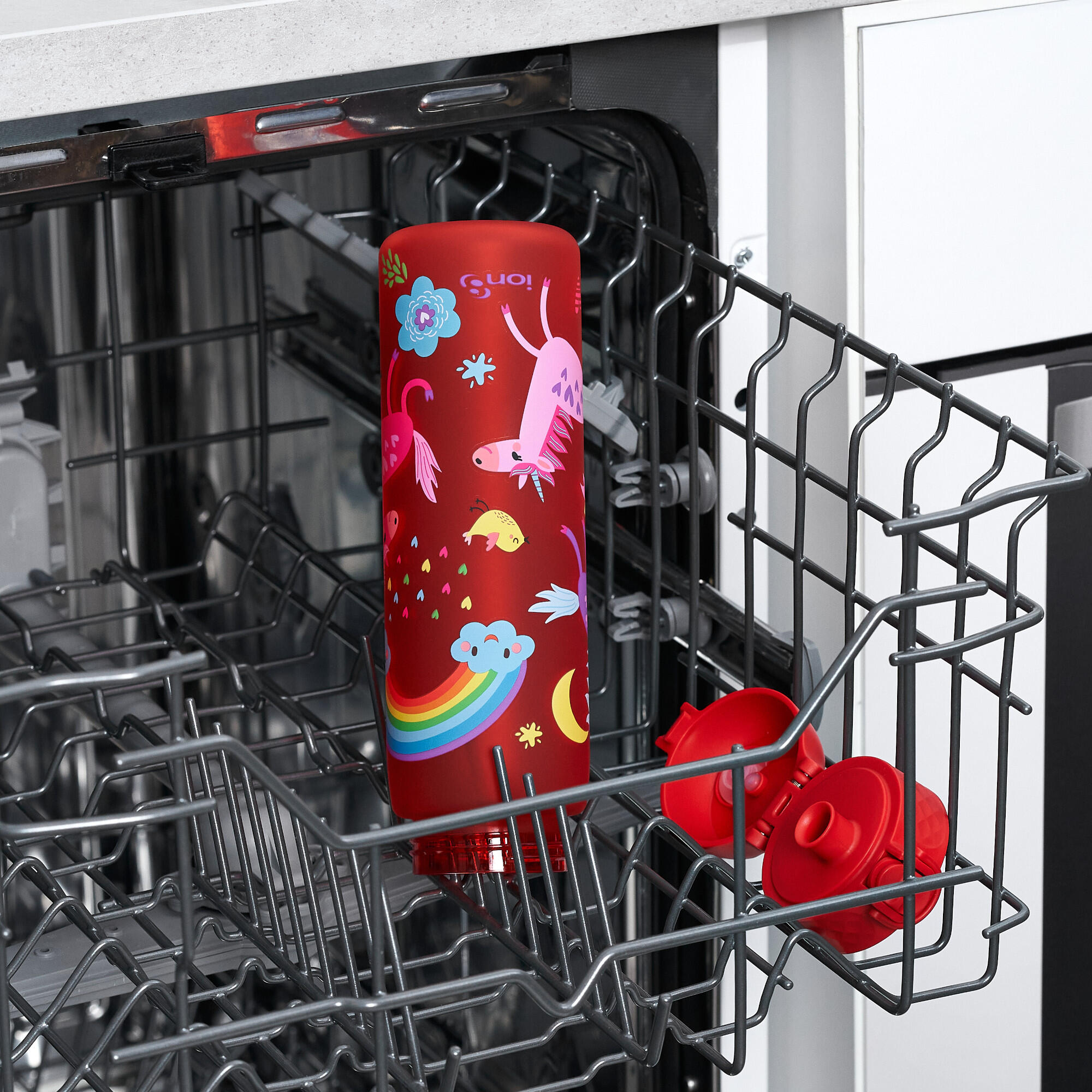 Bidon na wodę ION8 500ml z atestem PZH – szczelny, lekki, bez BPA 6/8