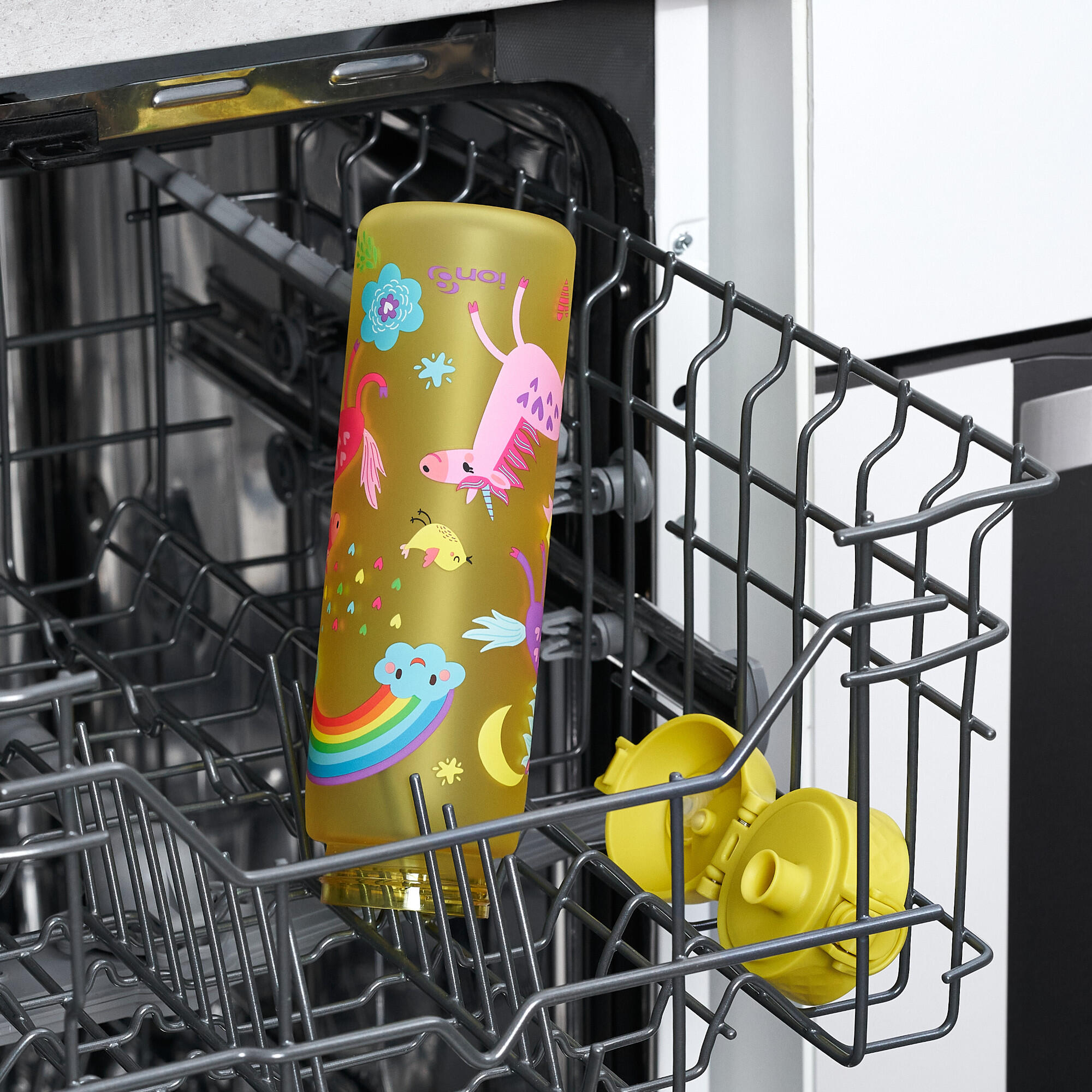 Bidon na wodę ION8 500ml z atestem PZH – szczelny, lekki, bez BPA 6/8