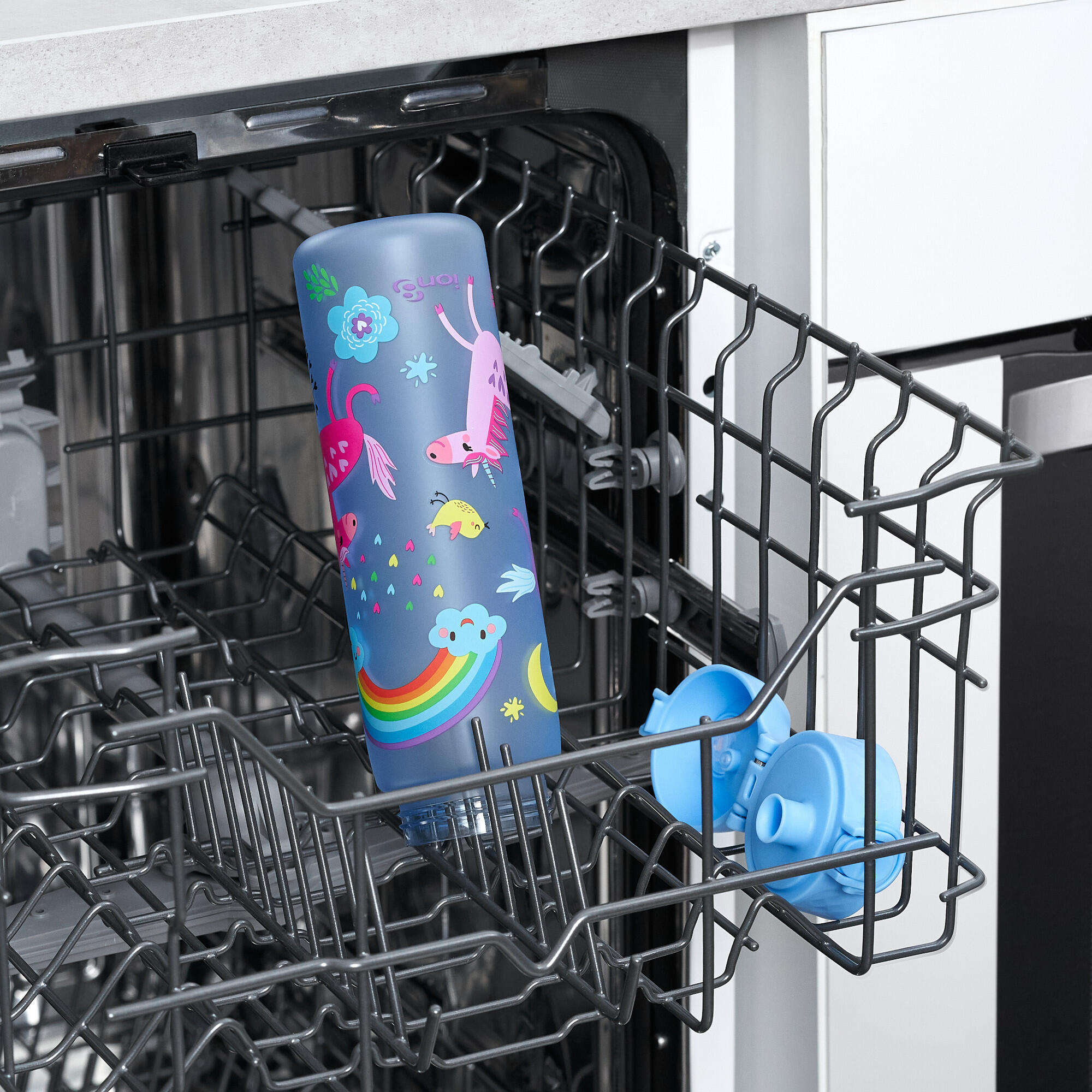 Bidon na wodę ION8 500ml z atestem PZH – szczelny, lekki, bez BPA 6/8