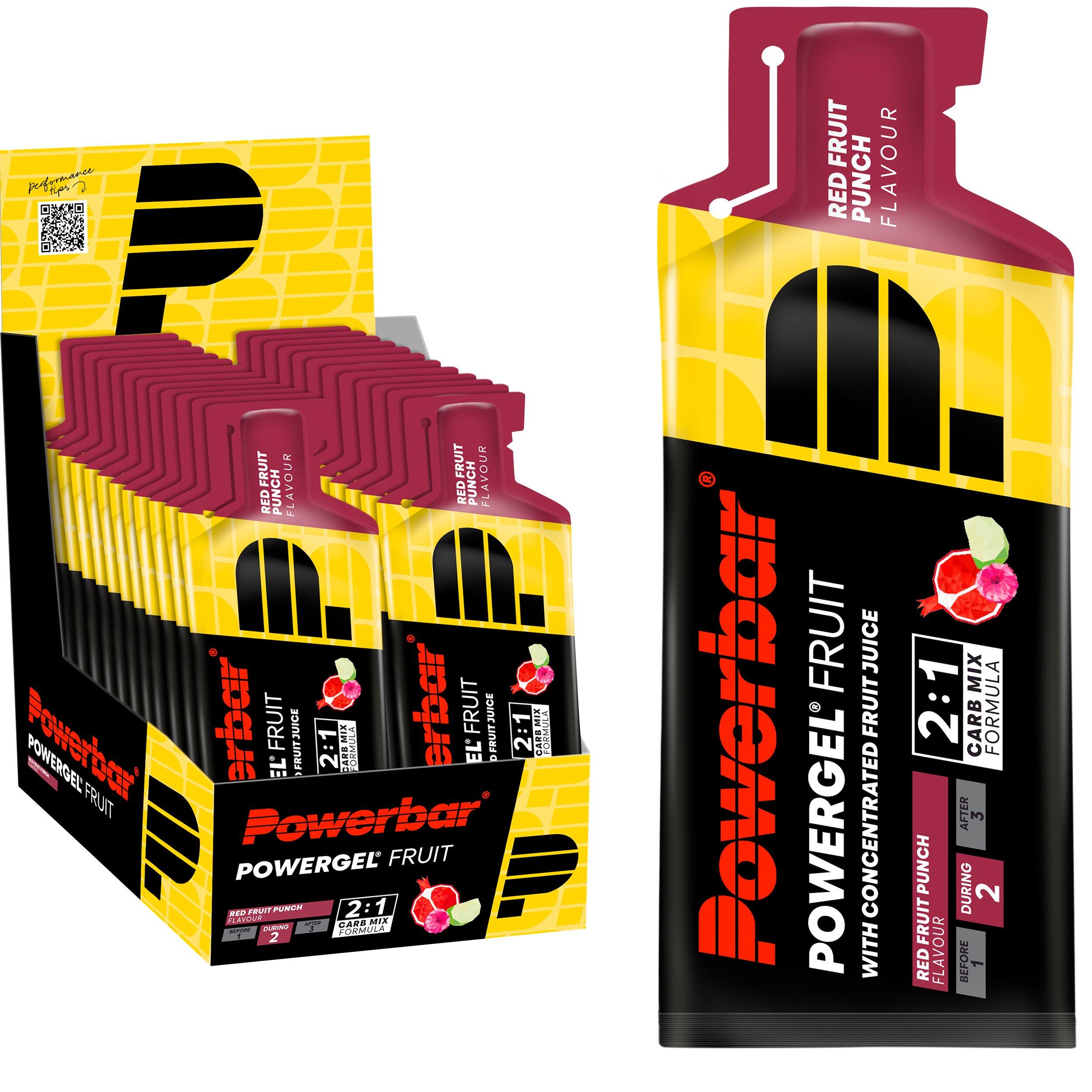 POWERBAR Powerbar PowerGel (24x41g) Red Fruit Punch - Energie & Uithoudingsvermogen