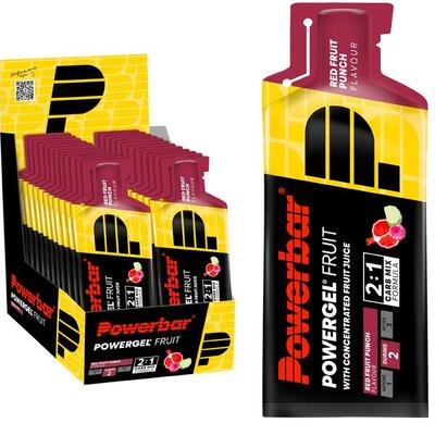 Powerbar PowerGel (24x41g) Red Fruit Punch - Energia e resistenza