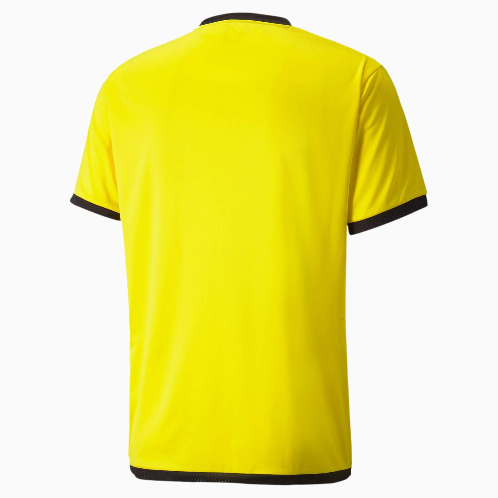 T-shirt da calcio uomo puma giallo 4/7