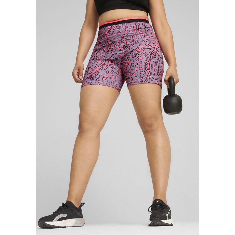 Dámské sportovní krátké leginy HYPERNATURAL PUMA Pale Plum Purple