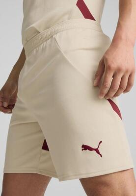 Fc red bull salzburg 24/25 short voor heren puma granola team regal red beige
