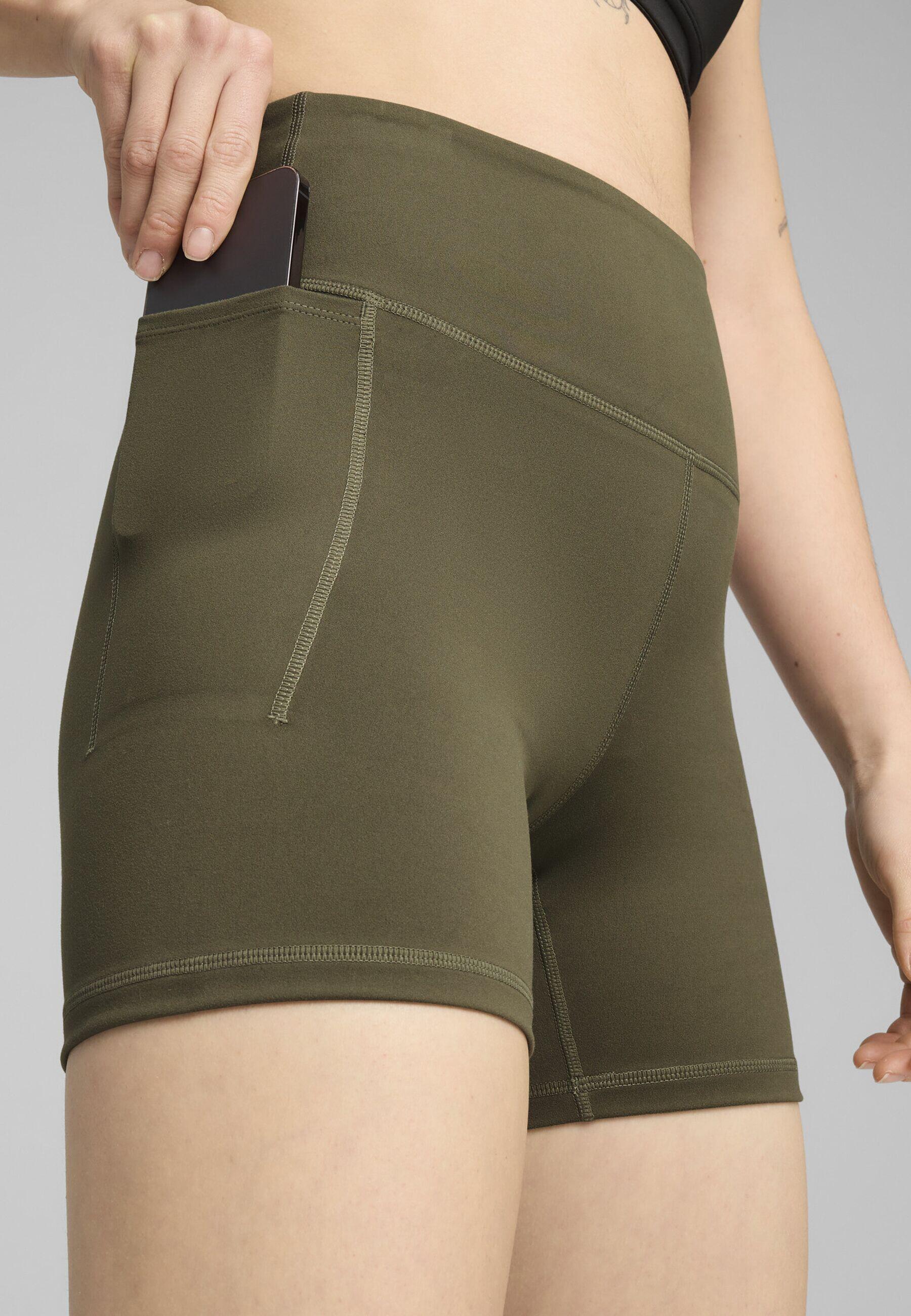 PUMA x HYROX CLOUDSPUN korte legging voor dames, 8 cm PUMA Loden Green 7/7