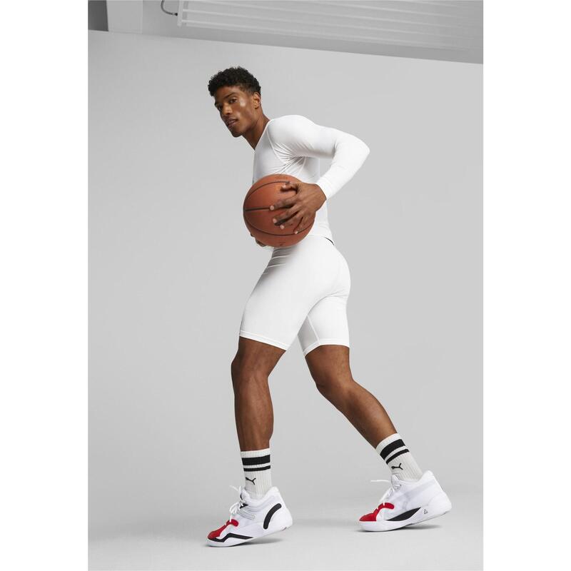 Pánské basketbalové kraťasy Hoops Team PUMA White