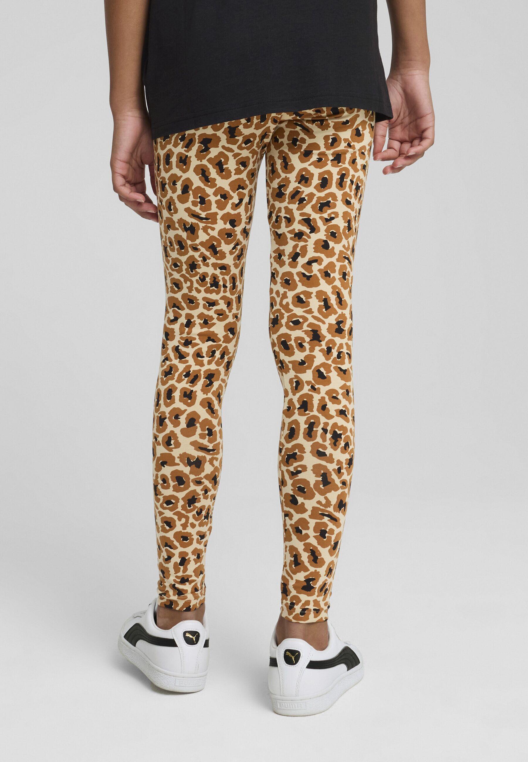 PUMA Essentials Animal legging voor jongeren PUMA Light Sand Beige