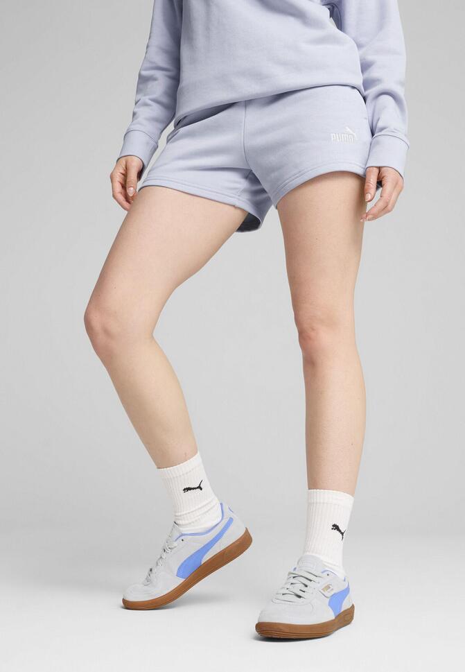 Damskie szorty z małym logo No. 1 ESS 4'' PUMA Peaceful Blue