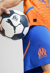Short 24/25 Olympique de Marseille Homme PUMA White Bleu Azur Blue