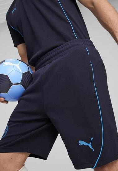 Short Casuals Manchester City Homme PUMA New Navy Magic Blue