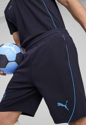 Manchester city casuals short voor heren puma new navy magic blue