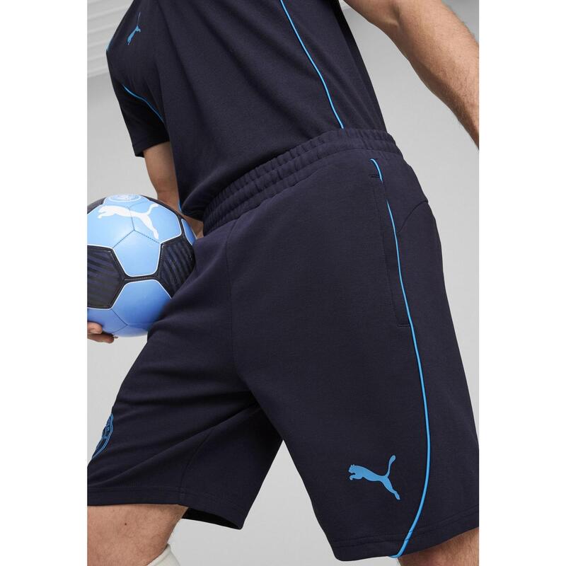 Męskie szorty Casuals Manchester City PUMA New Navy Magic Blue