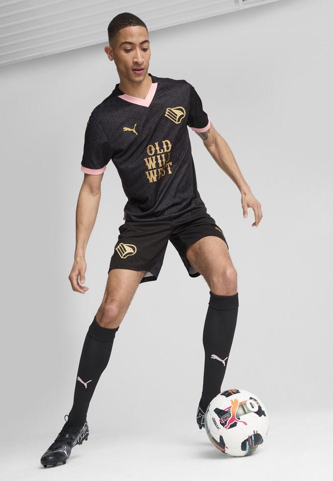 Męskie szorty wyjazdowe Palermo F.C. 24/25 PUMA Black Gold