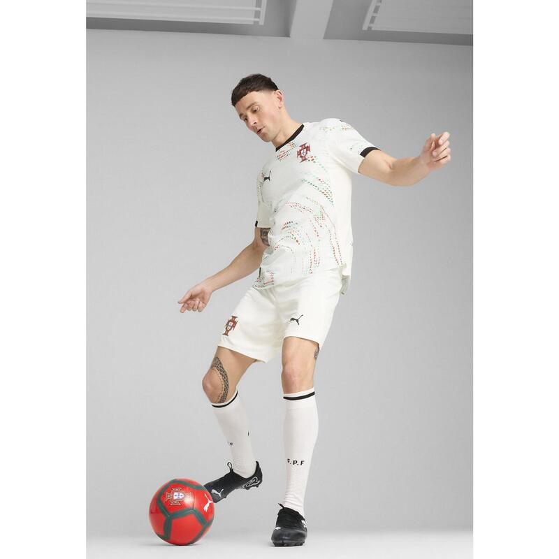 Męskie szorty Portugalia 2025 PUMA White Black
