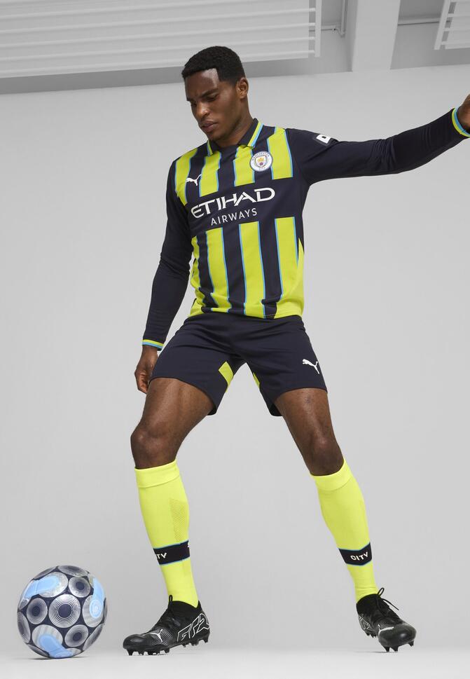Męskie szorty Manchester City 24/25 PUMA New Navy Blue