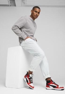 Rebound sneakers puma white black for all time red
