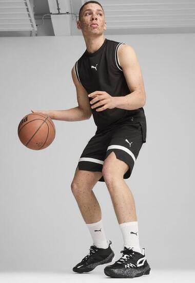 Chaussures de basketball Genetics Speckle PUMA Black White