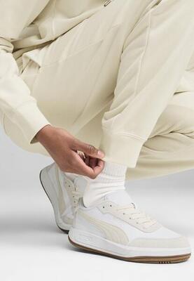 Puma class comfort sweatpant voor dames puma alpine snow white