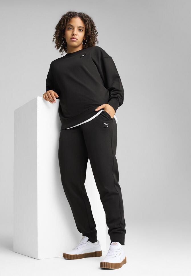 Damskie spodnie dresowe ESS ELEVATED PUMA Black