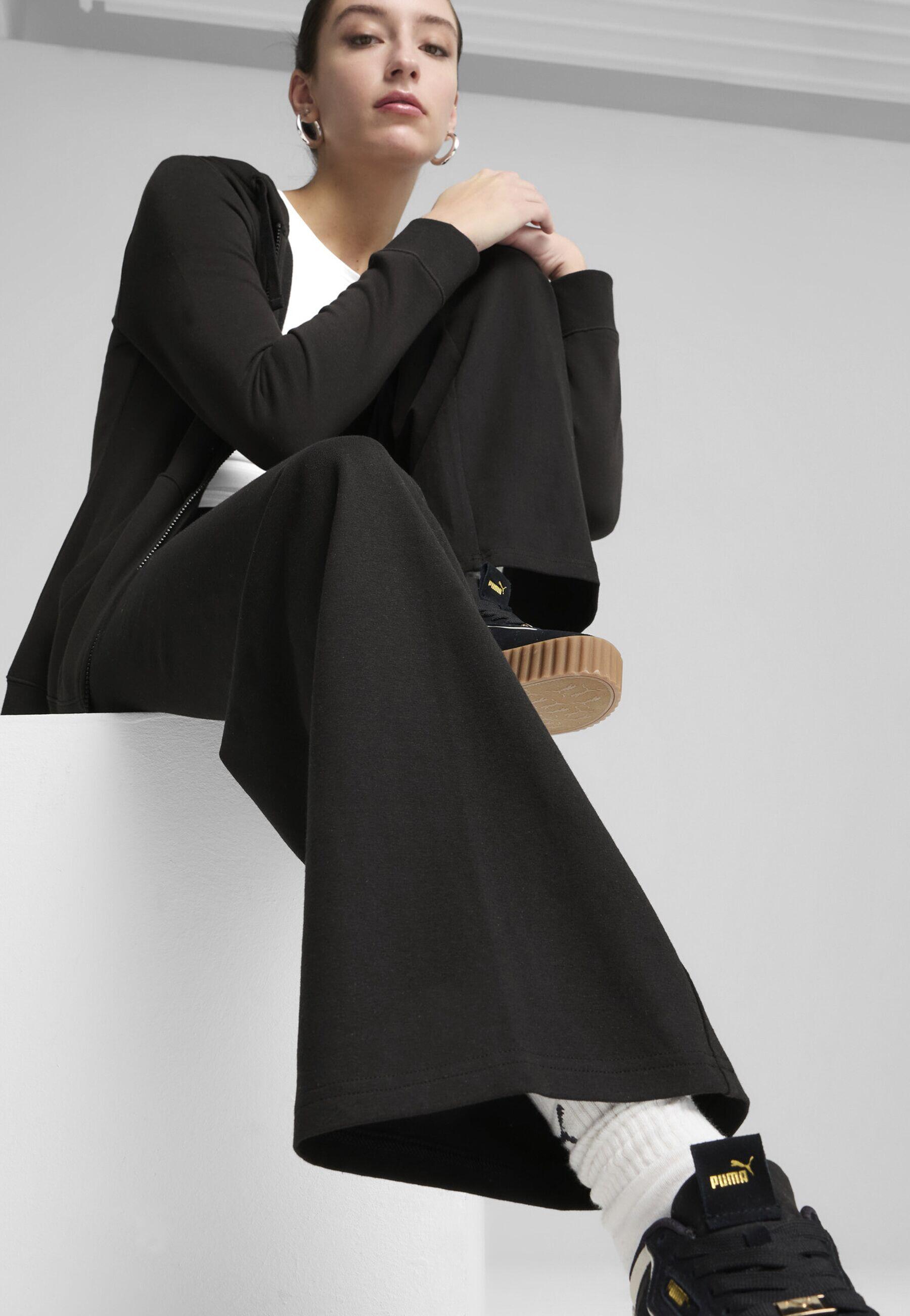 PUMA Leggings a vita alta con logo ESS N. 1 da donna PUMA Black