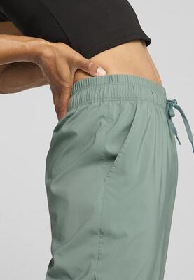 Lace geweven broek voor dames puma green moon